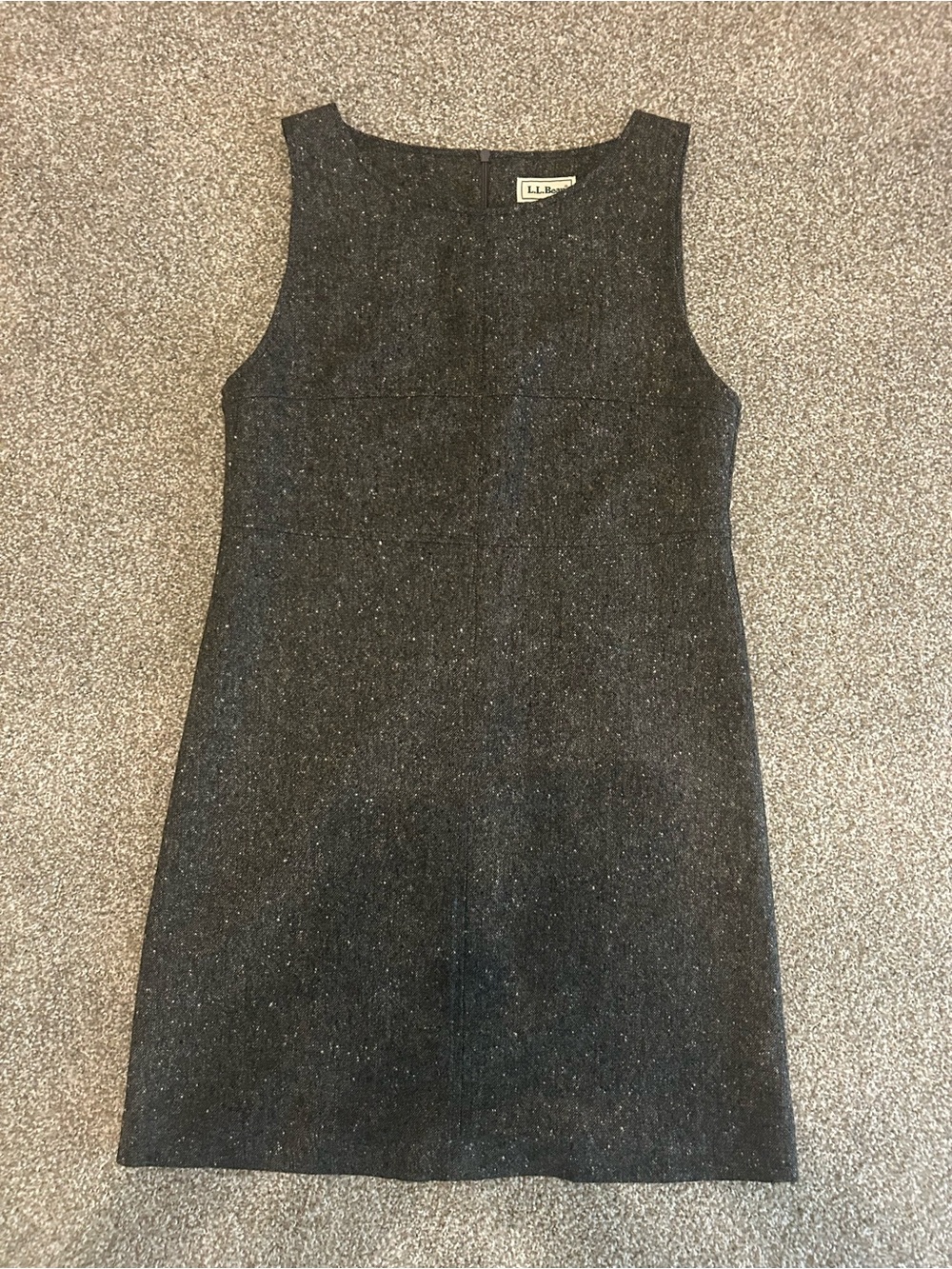Vintage LL Bean 100% wool dress
